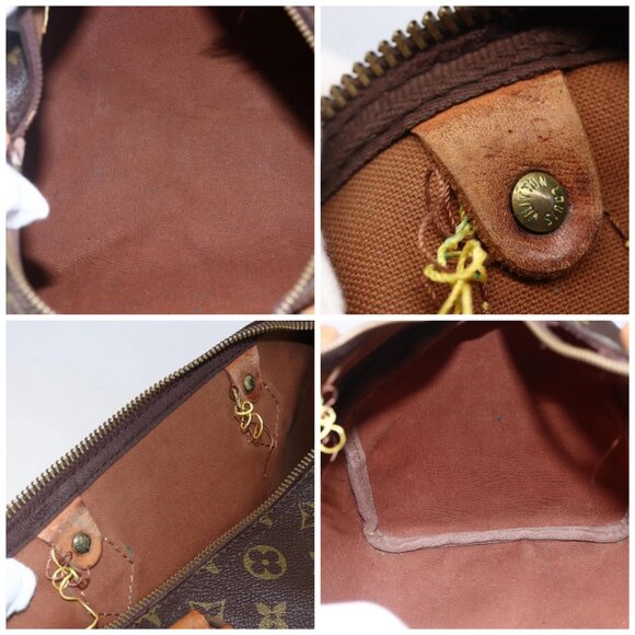 LOUIS VUITTON Monogram Speedy 30 Hand Bag M41526 LV Auth 145914 - Picture 15 of 16